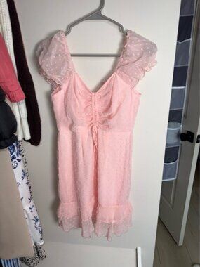 SHEIN Light Pink Garment with Branded Size Tag